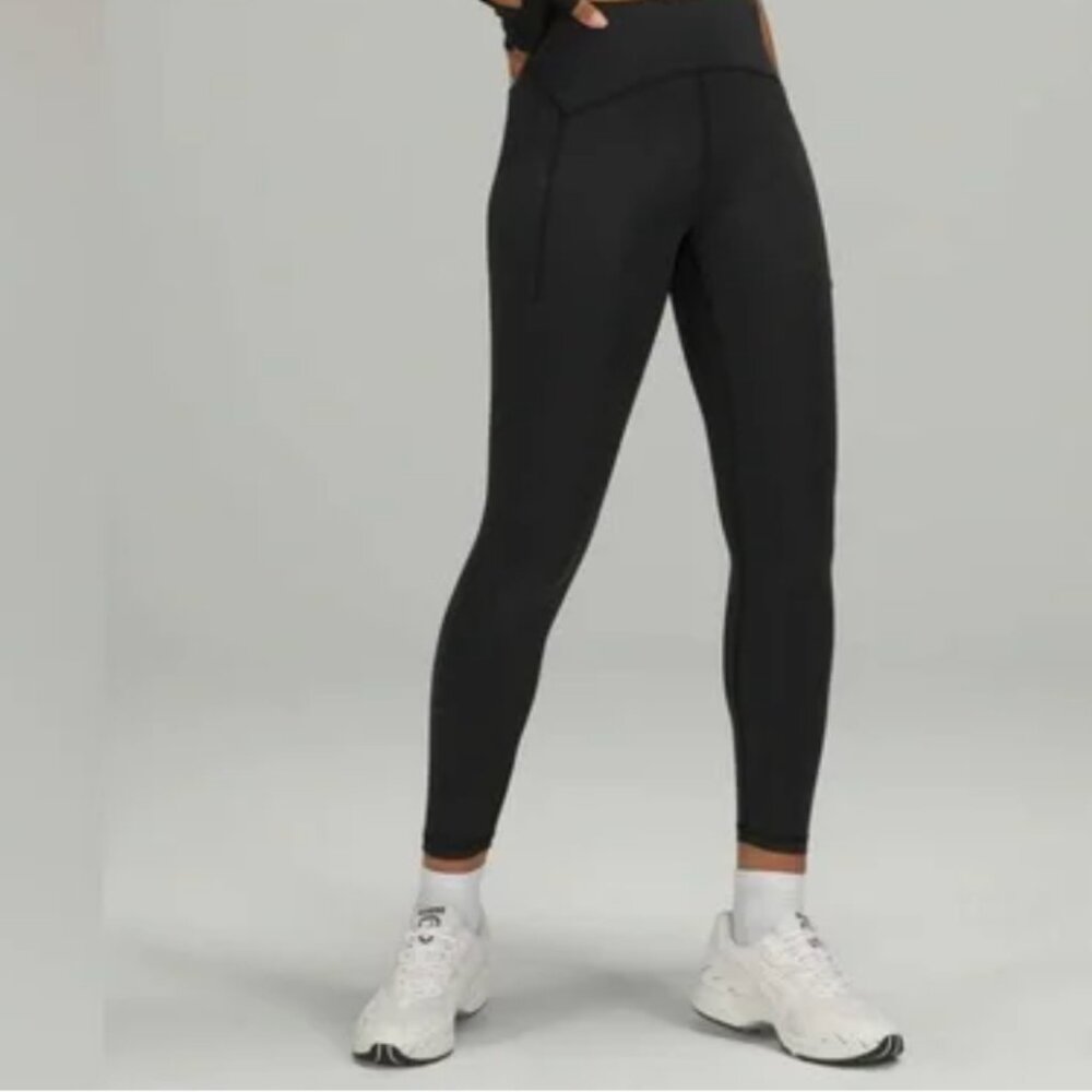 Lululemon Power Through High Rise with Pockets 25”